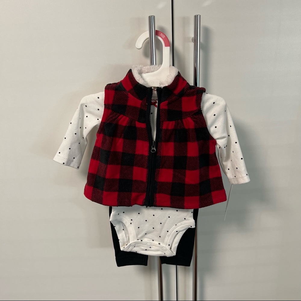 Newborn girls outfit from Target (carters collection)